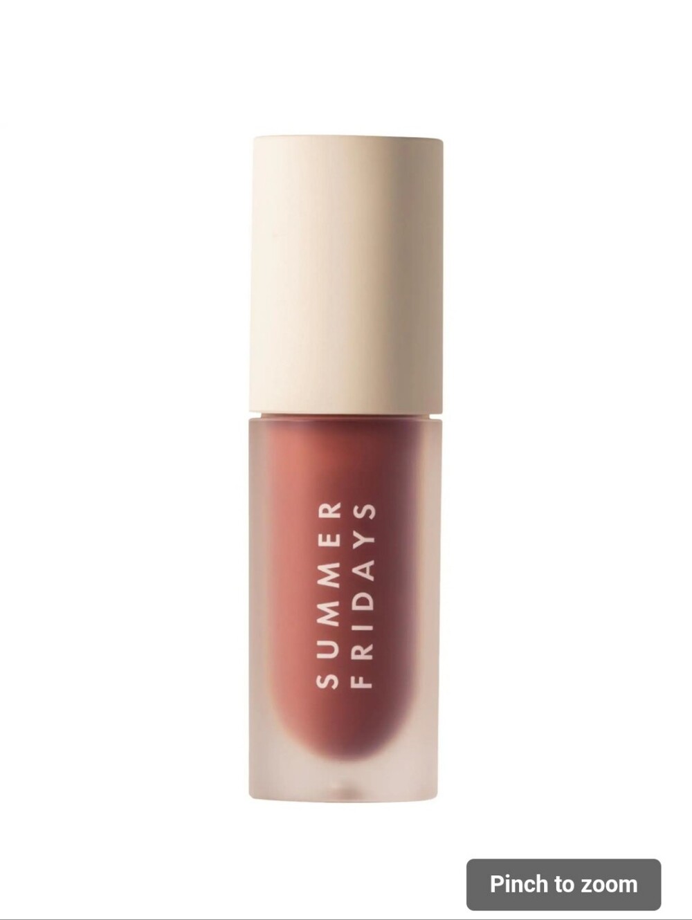SUMMER FRIDAYS | NIB Dream Lip Oil | warm beige | sheer